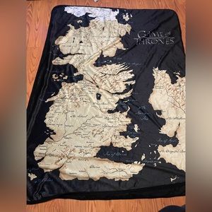 Game of Thrones Westeros Fleece Throw Blanket